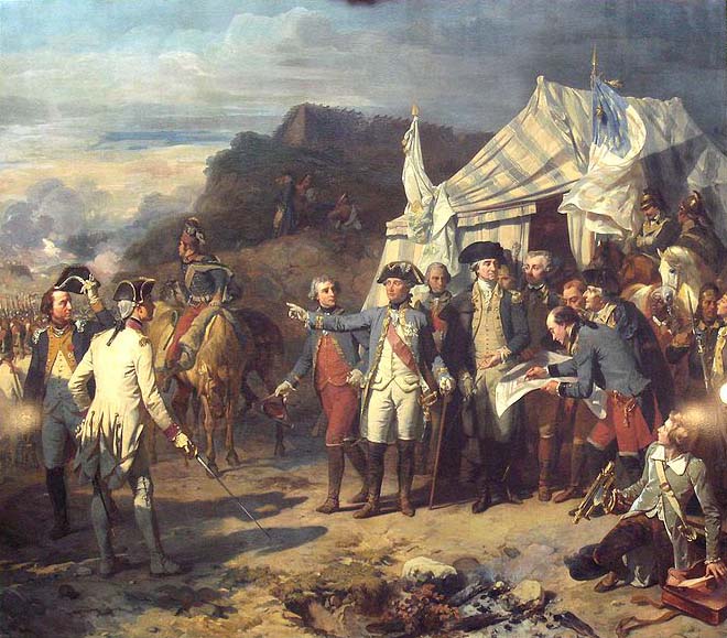 Auguste Couder Siege of Yorktown